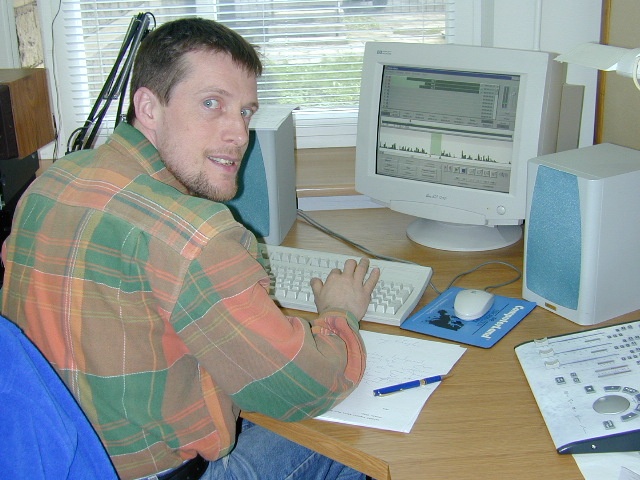 Łukasz Czarnecki - dziennikarz. Fot. Bogusław Lis Pierwsza dekada XXI wieku