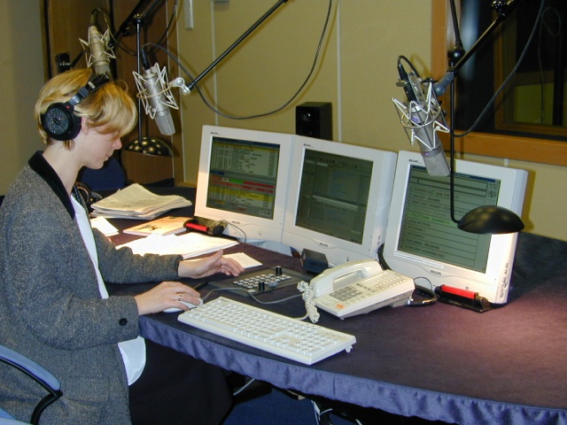 Agata Rokicka. 6.11.2000 rok. Fot. Bogusław Lis [Radio Szczecin] Pierwsza dekada XXI wieku