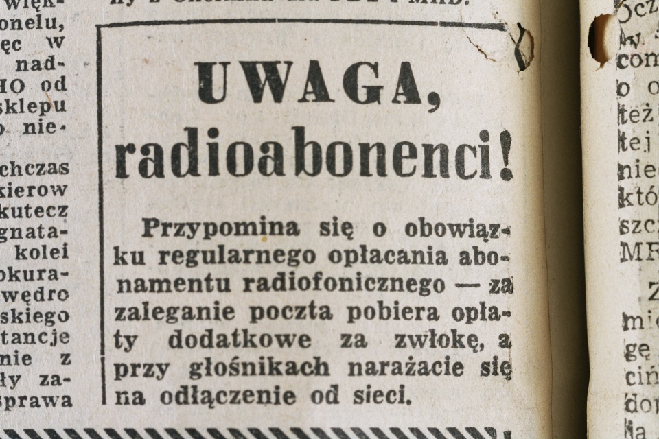Uwaga radioabonenci!
