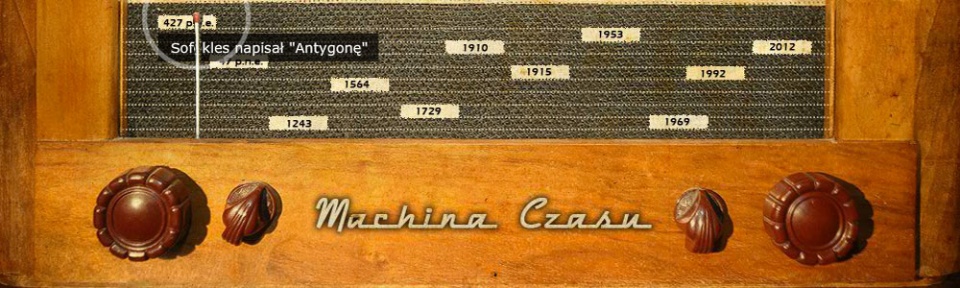 Machina czasu. Grafika - Piotr Sawicki