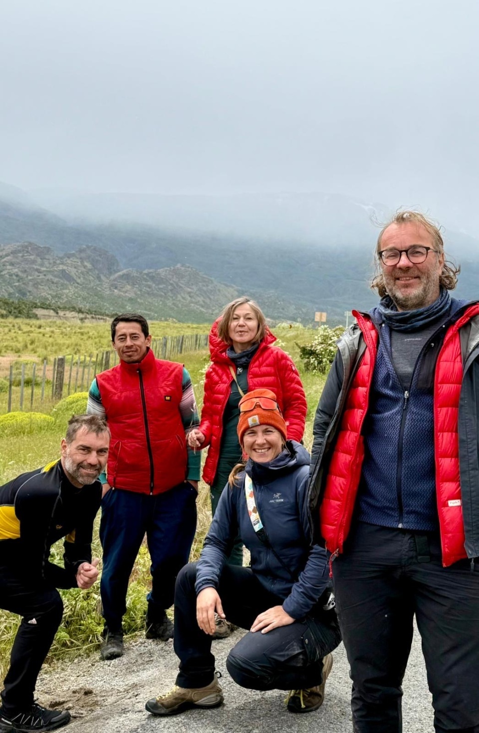 Uczestnicy 5 etapu. Pierwszy z prawej Zbigniew Sas