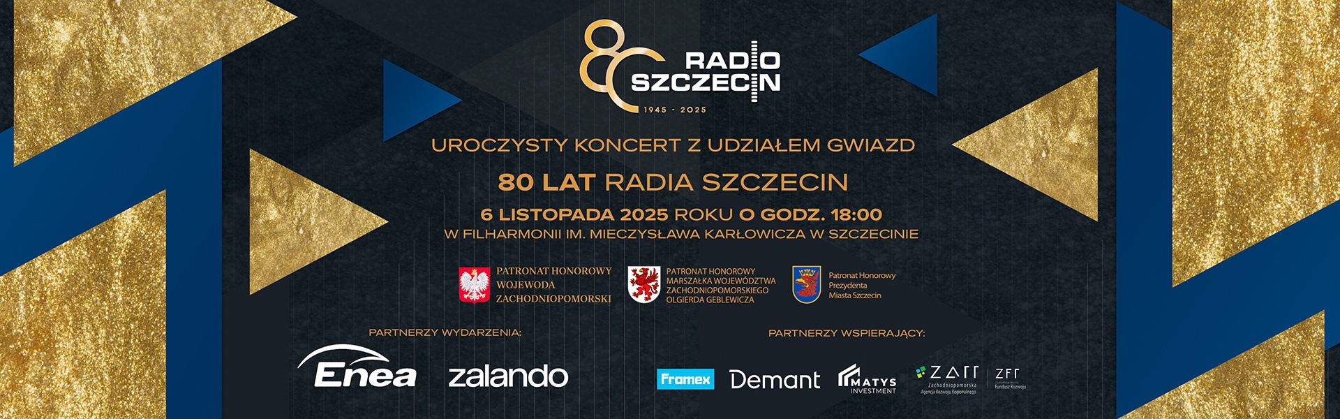 Gala z okazji 80-lecia Radia Szczecin