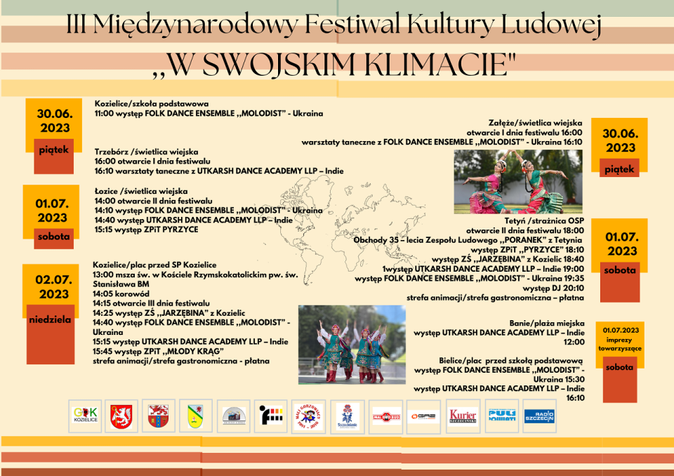 III Międzynarodowy Festiwal Kultury Ludowej w Kozielicach