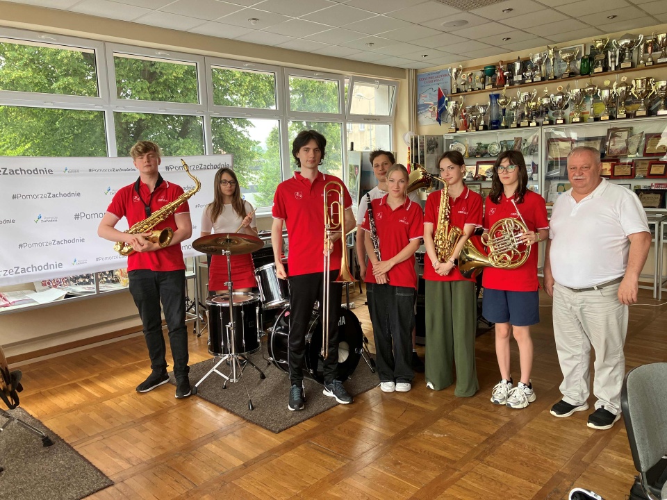 Młodzieżowa Orkiestra Dęta w Łobzie