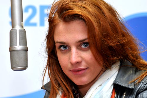 Julia Kamińska nagrywa dla Radia Szczecin (WIDEO)