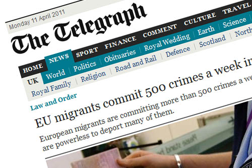 Polacy znajdują się w czołówce statystyki obcokrajowców skazanych w Wielkiej Brytanii za przestępstwa kryminalne - donosi dziennik The Daily Telegraph. Gazeta opiera się na opublikowanym właśnie oficjalnym rejestrze zawiadomień o wyrokach, jakie obowiązane są wysyłać sobie wzajemnie wszystkie państwa Unii Europejskiej.