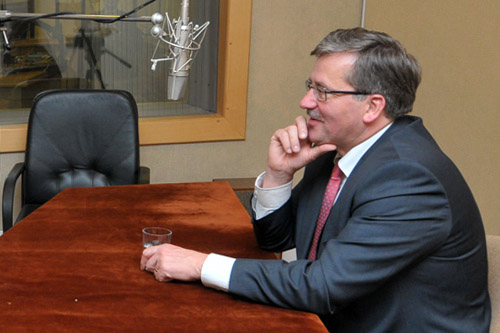 Prezydent Bronisław Komorowski spotkał się w Rzymie z przedstawicielami Polonii z całego świata.