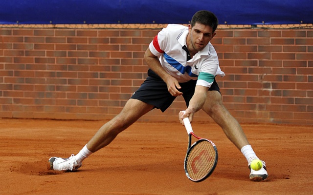 Federico Delbonis - fot. Łukasz Szełemej Dzień Polaków na Pekao Szczecin Open [ZDJĘCIA]