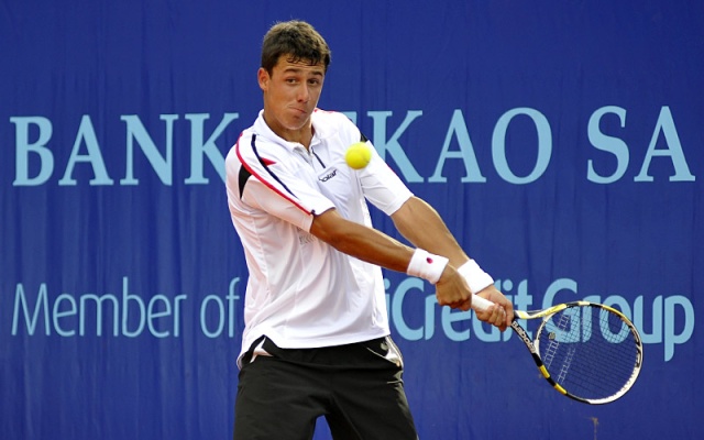 Arkadiusz Kocyla - fot. Łukasz Szełemej Porażka Polaka w Pekao Szczecin Open [ZDJĘCIA, WIDEO]
