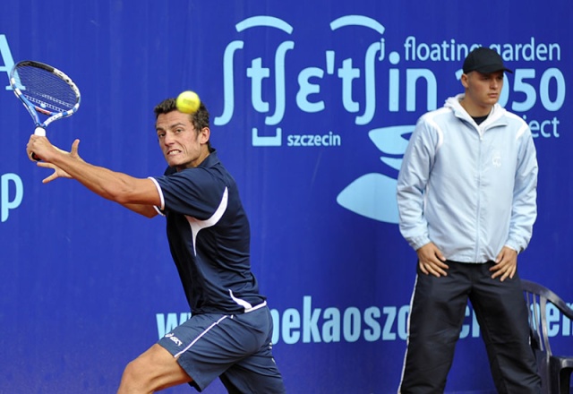Alessandro Gianessi - fot. Łukasz Szełemej Pekao Szczecin Open: Z pięciu, został jeden... [ZDJĘCIA]