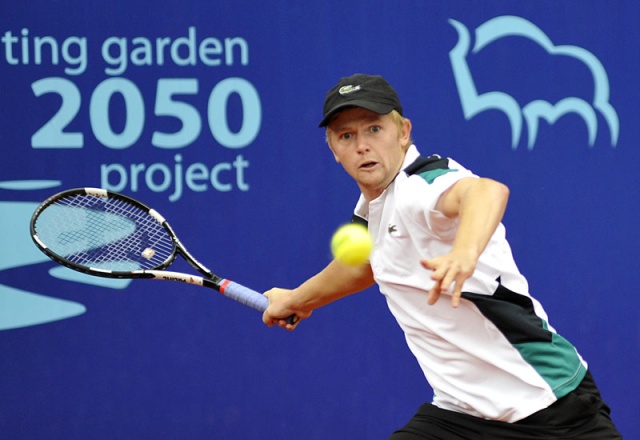 Andrey Golubev - fot. Łukasz Szełemej Pekao Szczecin Open: Z pięciu, został jeden... [ZDJĘCIA]