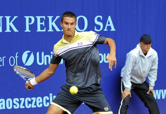 Evgeny Donskoy - fot. Łukasz Szełemej Pekao Szczecin Open: Z pięciu, został jeden... [ZDJĘCIA]