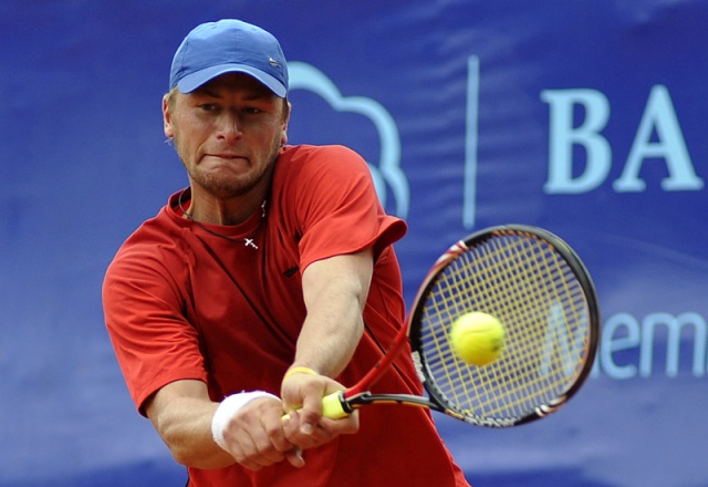 Tihomir Grozdanov - fot. Łukasz Szełemej Pekao Szczecin Open: Z pięciu, został jeden... [ZDJĘCIA]