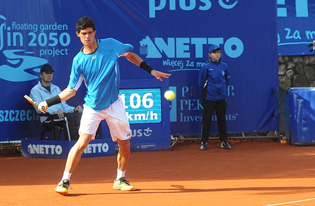 Fot. Piotr Sawiński [PR Szczecin] Portugalczyk najlepszy w Pekao Szczecin Open [WIDEO, ZDJĘCIA]