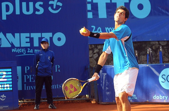 Fot. Piotr Sawiński [PR Szczecin] Portugalczyk najlepszy w Pekao Szczecin Open [WIDEO, ZDJĘCIA]