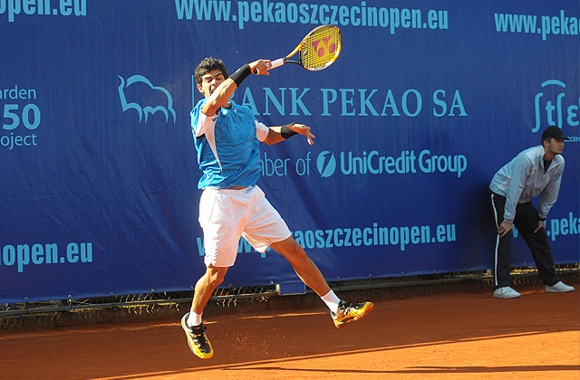 Fot. Piotr Sawiński [PR Szczecin] Portugalczyk najlepszy w Pekao Szczecin Open [WIDEO, ZDJĘCIA]