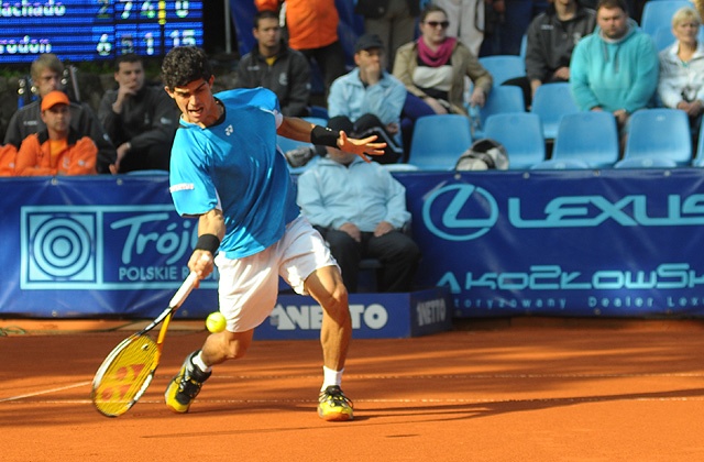 Fot. Piotr Sawiński [PR Szczecin] Portugalczyk najlepszy w Pekao Szczecin Open [WIDEO, ZDJĘCIA]