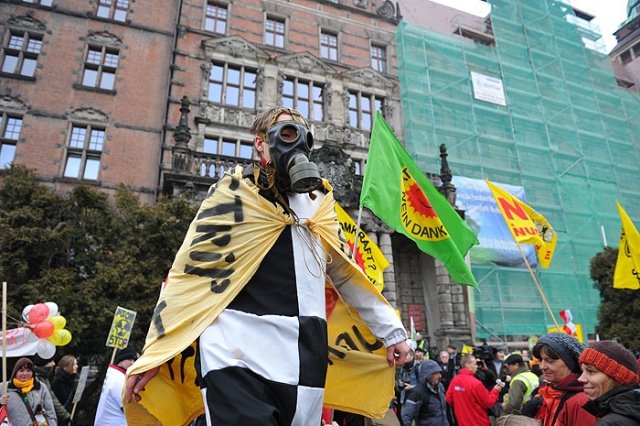 Atomowy protest - fot. Łukasz Szełemej [PR Szczecin] Atomowy protest w Szczecinie [ZDJĘCIA]