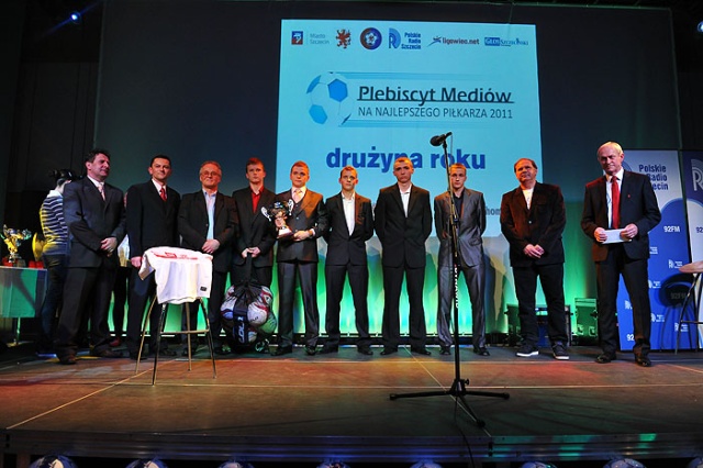 Piłkarze Roku 2011. Fot. Łukasz Szełemej [PR Szczecin] Smuda ogłosił: Edi piłkarzem 2011 roku [WIDEO, ZDJĘCIA]