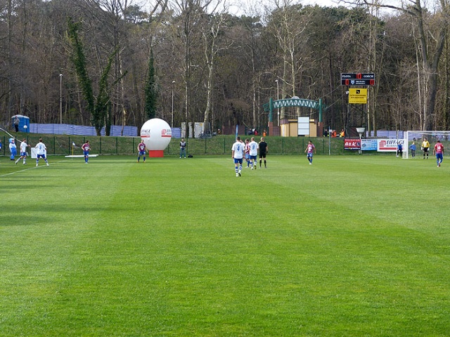 Flota Świnoujście 0 - 0 Polonia Bytom - fot. Łukasz Kolasa [PR Szczecin] Remisem 0:0 zakończył się mecz Floty z Polonią Bytom [ZDJĘCIA]
