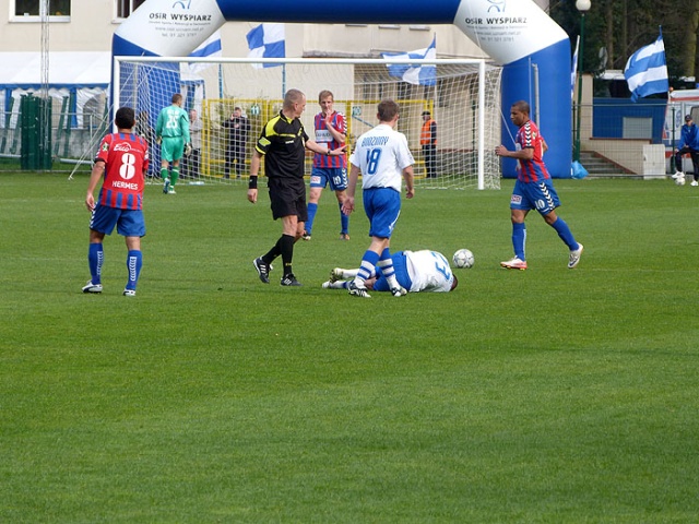 Flota Świnoujście 0 - 0 Polonia Bytom - fot. Łukasz Kolasa [PR Szczecin] Remisem 0:0 zakończył się mecz Floty z Polonią Bytom [ZDJĘCIA]
