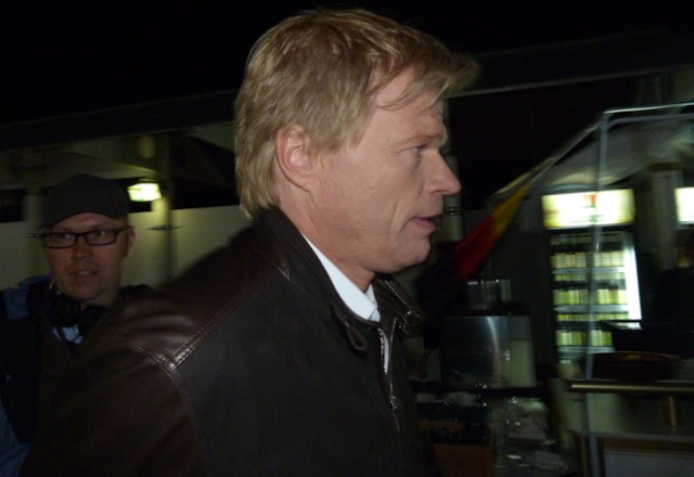 Gwiazdą studia "na wodzie" był Oliver Kahn, były bramkarz kadry Niemiec oraz Bayernu Monachium. Fot. Tomasz Chaciński [PR Szczecin] Oliver Kahn w Heringsdorfie [ZDJĘCIA]