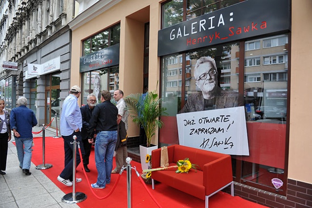 Galeria Henryka Sawki. Fot. Łukasz Szełemej [PR Szczecin] Galeria Sawki otwarta w Szczecinie [WIDEO, ZDJĘCIA]