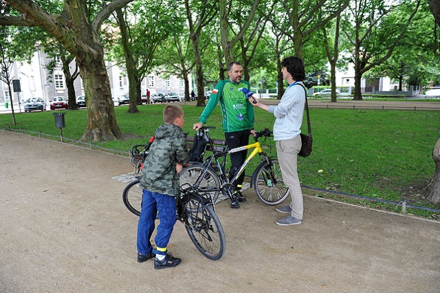 Rowerem do Londynu. Fot. Łukasz Szełemej [PR Szczecin] Rowerem ze Szczecina na igrzyska [ZDJĘCIA]