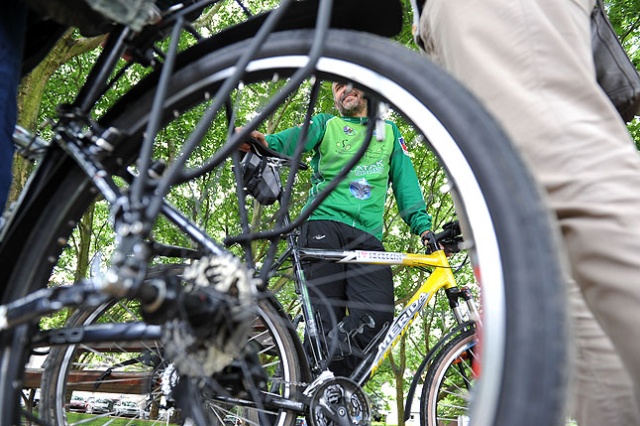 Rowerem do Londynu. Fot. Łukasz Szełemej [PR Szczecin] Rowerem ze Szczecina na igrzyska [ZDJĘCIA]
