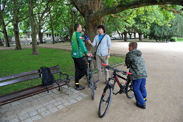 Rowerem do Londynu. Fot. Łukasz Szełemej [PR Szczecin] Rowerem ze Szczecina na igrzyska [ZDJĘCIA]