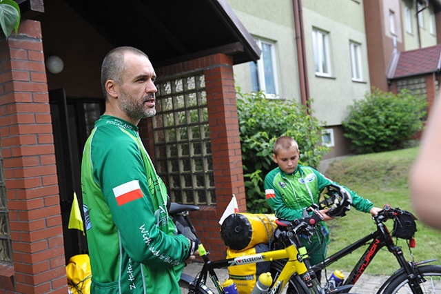 Rowerami do Londynu. Fot. Łukasz Szełemej [PR Szczecin] Jak na igrzyska, to... tylko rowerami [WIDEO, ZDJĘCIA]