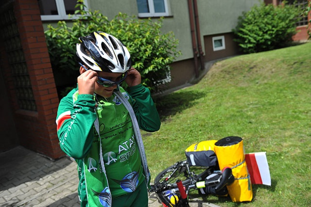 Rowerami do Londynu. Fot. Łukasz Szełemej [PR Szczecin] Jak na igrzyska, to... tylko rowerami [WIDEO, ZDJĘCIA]