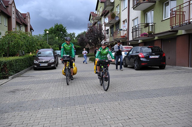 Rowerami do Londynu. Fot. Łukasz Szełemej [PR Szczecin] Jak na igrzyska, to... tylko rowerami [WIDEO, ZDJĘCIA]