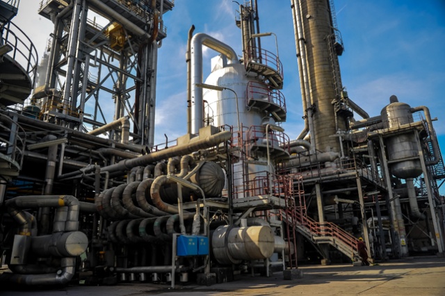 Zakłady Chemiczne Police notują zyski. W pierwszym kwartale tego roku spółka wypracowała na plus 88 milionów złotych. Fot. Łukasz Szełemej [PR Szczecin] "Police" zarabiają i inwestują [ZDJĘCIA]