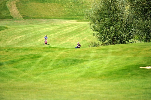Przygotowania do Word Golfers Championship Poland. Fot. Łukasz Szełemej [PR Szczecin] Golfowe szaleństwo w Binowie. Zagrają gwiazdy [ZDJĘCIA]