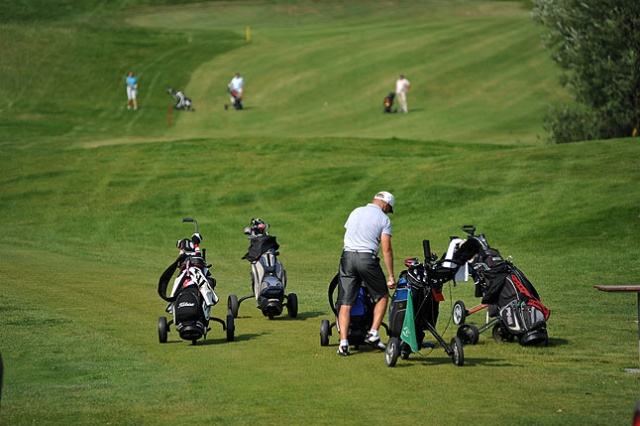 Przygotowania do Word Golfers Championship Poland. Fot. Łukasz Szełemej [PR Szczecin] Golfowe szaleństwo w Binowie. Zagrają gwiazdy [ZDJĘCIA]
