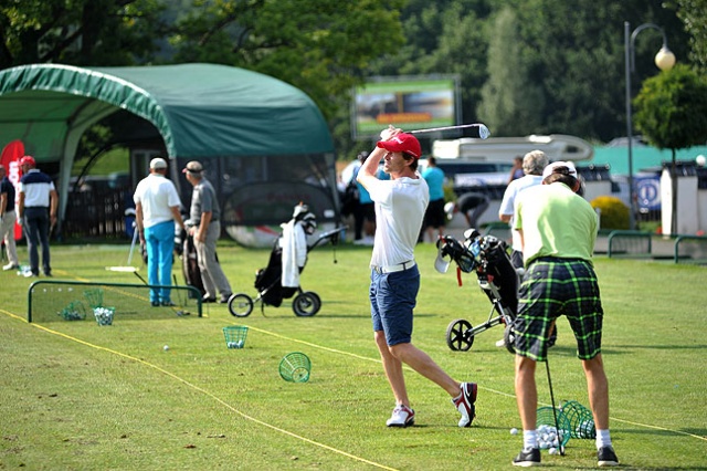 Gwiazdy w Binowie. Fot. Łukasz Szełemej [PR Szczecin] Dudek, Czerkawski i Gąsowski w Binowie [ZDJĘCIA]