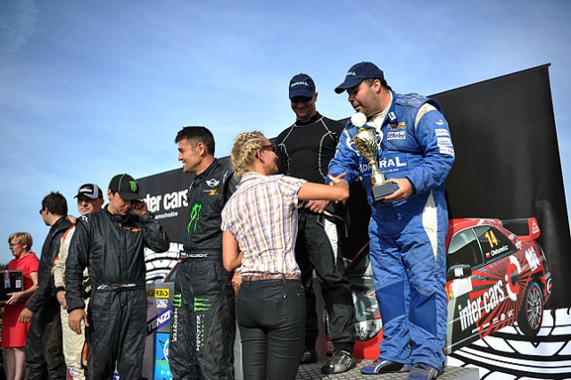 Krzysztof Hołowczyc wygrał rozgrywany w Szczecinie i regionie rajd Baja Poland. Fot. Łukasz Szełemej [PR Szczecin] Rajd Baja: Hołowczyc pierwszy! [ZDJĘCIA]