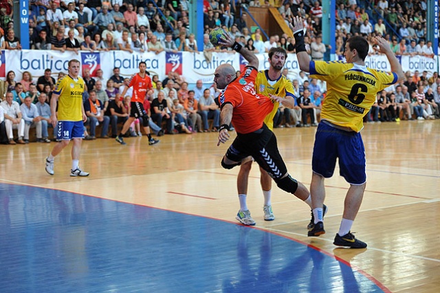 Gaz System Pogoń Szczecin - Chrobry Głogów - fot. Łukasz Szełemej [PR Szczecin] Szczypiorniści ulegli Chrobremu [ZDJĘCIA]