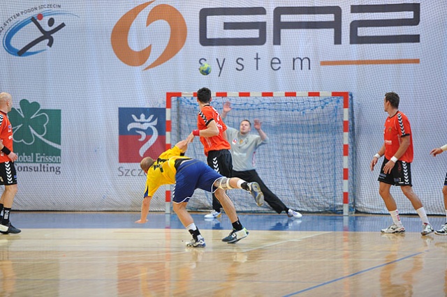 Gaz System Pogoń Szczecin - Chrobry Głogów - fot. Łukasz Szełemej [PR Szczecin] Szczypiorniści ulegli Chrobremu [ZDJĘCIA]