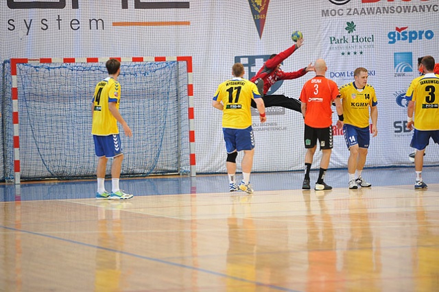 Gaz System Pogoń Szczecin - Chrobry Głogów - fot. Łukasz Szełemej [PR Szczecin] Szczypiorniści ulegli Chrobremu [ZDJĘCIA]