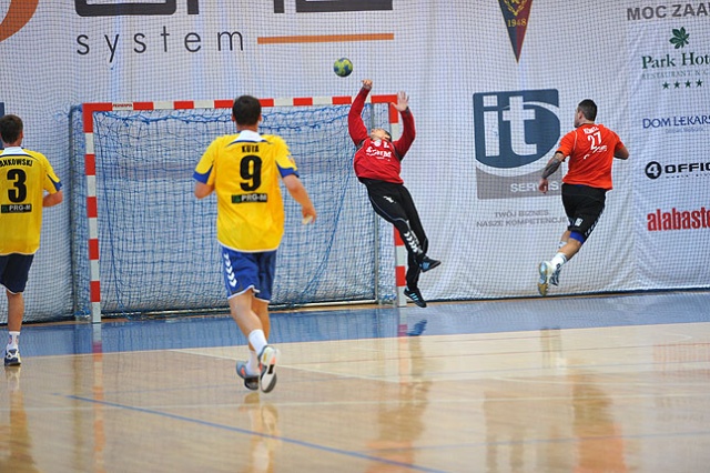 Gaz System Pogoń Szczecin - Chrobry Głogów - fot. Łukasz Szełemej [PR Szczecin] Szczypiorniści ulegli Chrobremu [ZDJĘCIA]