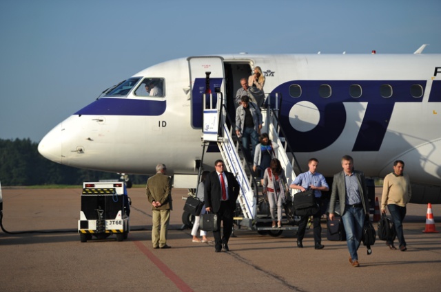 Szczecińscy paraolimpijczycy wrócili do domu. Fot. Łukasz Szełemej [PR Szczecin] IO: Medalistka z Londynu już w domu [WIDEO, ZDJĘCIA]