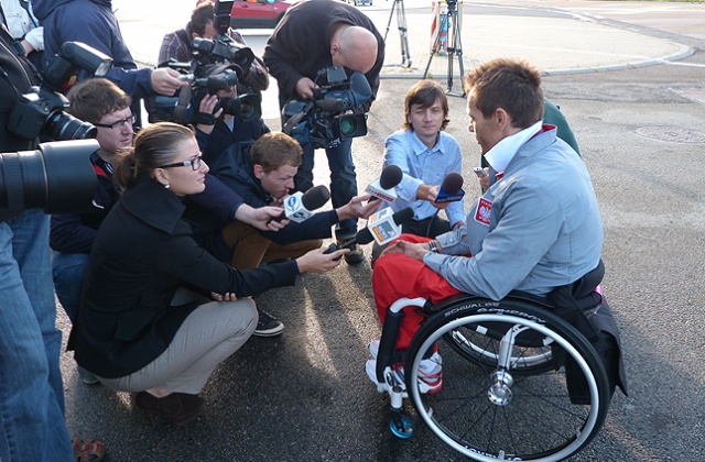 Rafał Wilk jest już domu. Fot. Piotr Sawiński [PR Szczecin] IO: Rafał Wilk jest już domu [WIDEO, ZDJĘCIA]