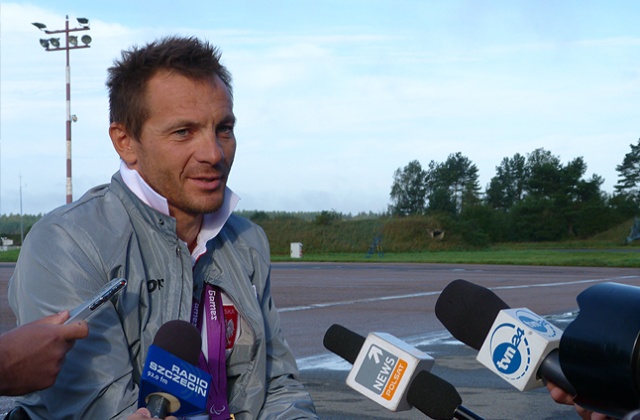 Rafał Wilk jest już domu. Fot. Piotr Sawiński [PR Szczecin] IO: Rafał Wilk jest już domu [WIDEO, ZDJĘCIA]