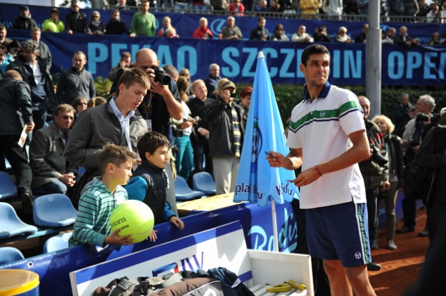 Fot. Łukasz Szełemej [Radio Szczecin] Hanescu wygrywa Pekao Open! [DUŻO ZDJĘĆ]