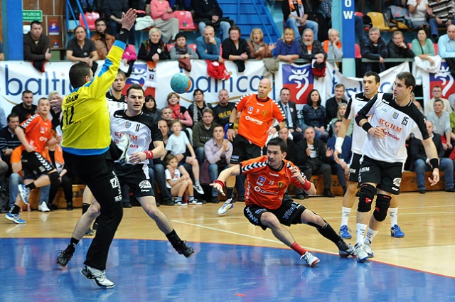 Gaz System Pogoń Szczecin 27 - 18 Miedź Legnica - fot. Łukasz Szełemej [Radio Szczecin] Zwycięstwo Gaz-Systemu [ZDJĘCIA]