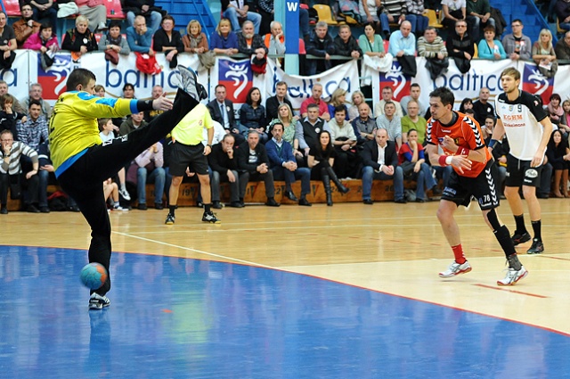 Gaz System Pogoń Szczecin 27 - 18 Miedź Legnica - fot. Łukasz Szełemej [Radio Szczecin] Zwycięstwo Gaz-Systemu [ZDJĘCIA]