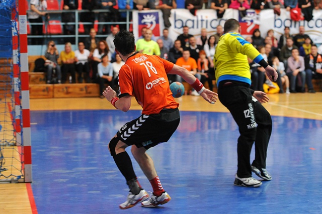 Gaz System Pogoń Szczecin 27 - 18 Miedź Legnica - fot. Łukasz Szełemej [Radio Szczecin] Zwycięstwo Gaz-Systemu [ZDJĘCIA]