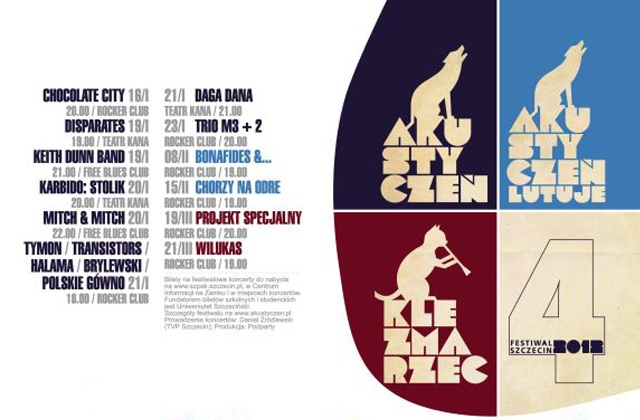 Tydzień akustycznych koncertów oraz kameralnych widowisk w szczecińskich klubach i teatrach. Jutro rusza czwarta edycja festiwalu Akustyczeń i - jak podkreślają organizatorzy - czeka nas sporo muzycznych atrakcji.